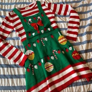 Holiday Knit Elf Dress